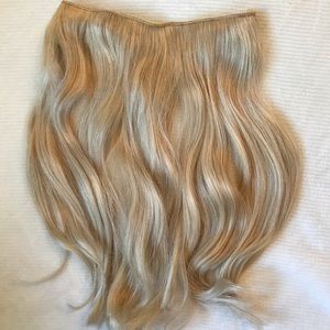 16 inch Beachy Blonde Halo Extensions 140 Grams Zala Hair extensions